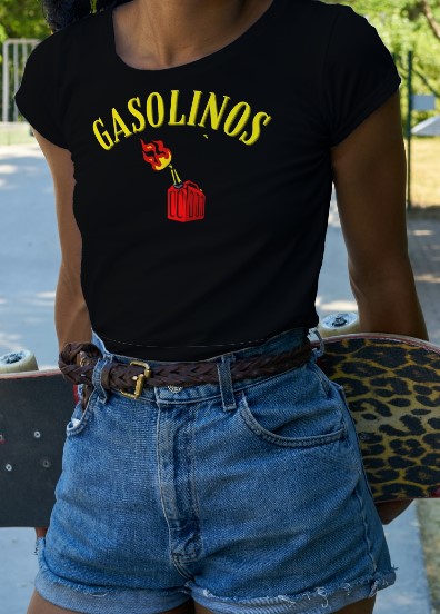 CAMISETA GASOLINOS BABYLOOK