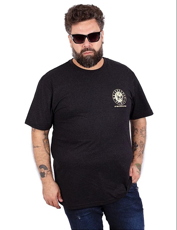 Camiseta Plus Size Moto Spirit art rock