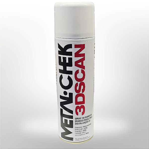 Spray para Contraste - Scanner 3D - Metal-Chek 3DSCAN
