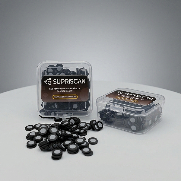 Marcadores Refletivos Magnéticos para Scanners 3D 6mm 300 unidades