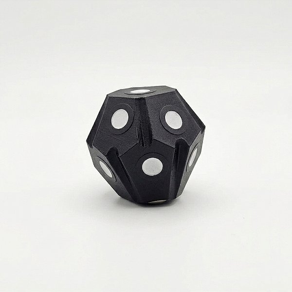 KIT Esferas Marcadores Adesivos Refletivos Magnéticos para Scanner 3D 6mm - 25 und