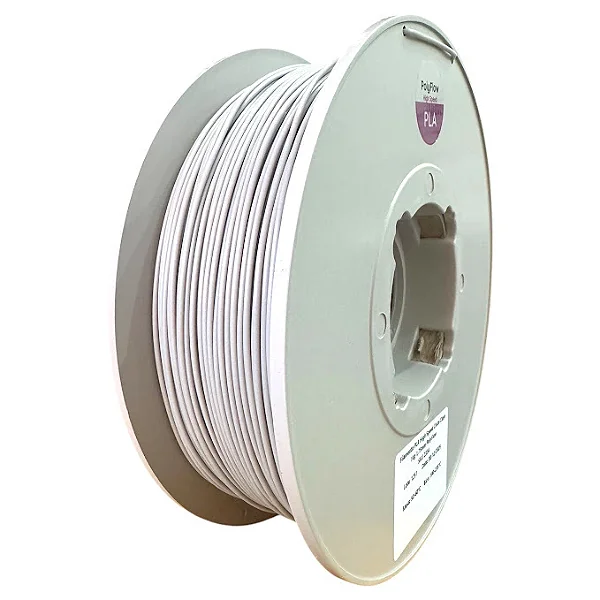 Filamento PLA High Speed Cinza Claro 1,75mm 1kg Polyflow