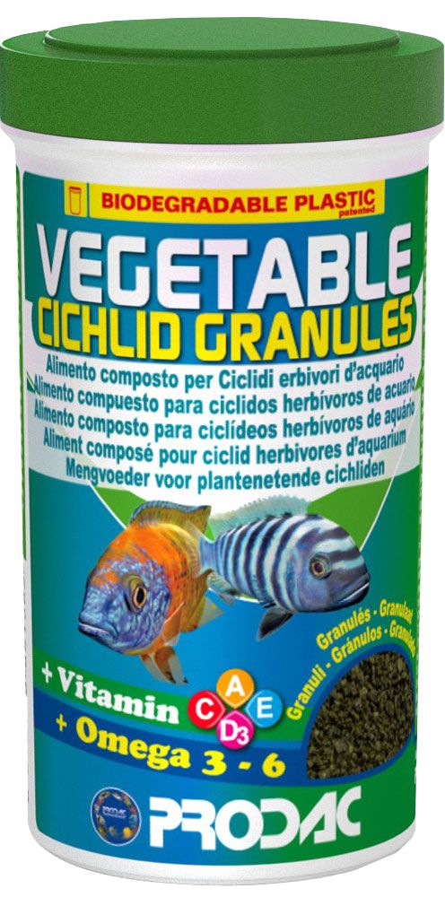 RACAO PRODAC VEGETABLE CICHLID GRANULES 100G