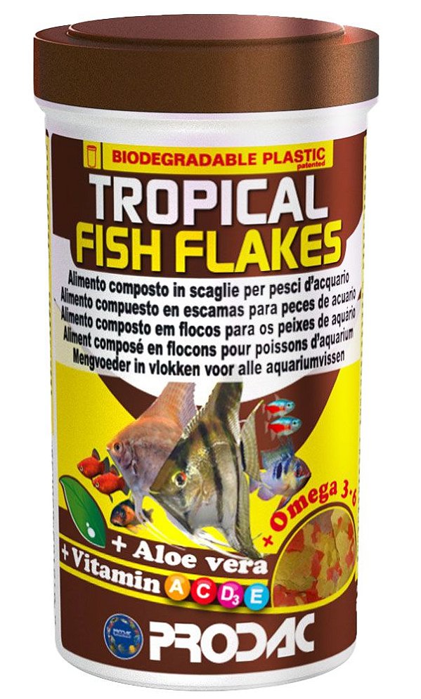 RACAO PRODAC TROPICAL FISH FLAKES  10G