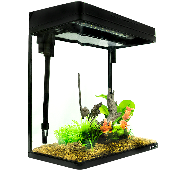 AQUARIO CURVO BOYU MS-520 45L PRETO 127V