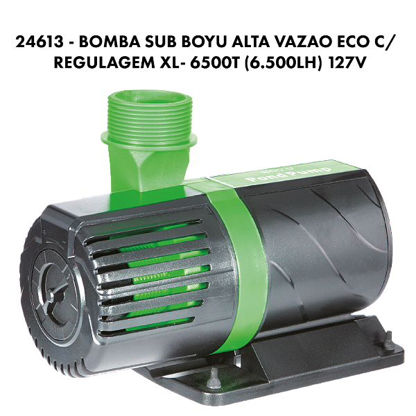 BOMBA SUB BOYU ALTA VAZAO ECO C/ REGULAGEM XL- 8000T (8.000L/H) 127V