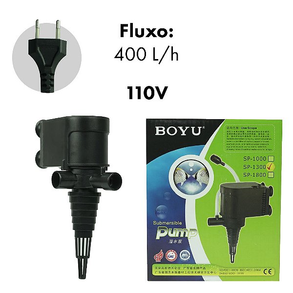BOMBA SUB BOYU SP-1300 400L/H 110V