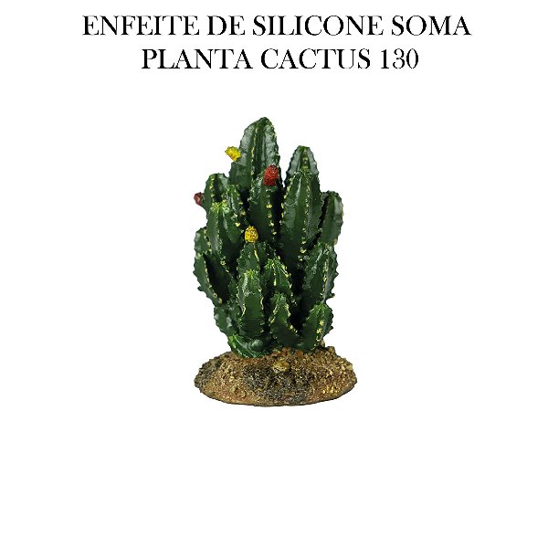 ENFEITE DE RESINA SOMA PLANTA CACTUS 130