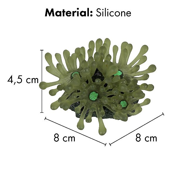 ENFEITE DE SILICONE SOMA CORAL LEATHER FINGER CINZA 02