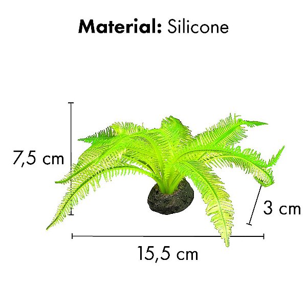 ENFEITE DE SILICONE SOMA CORAL XENIA AMARELA 04