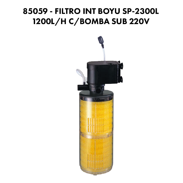 FILTRO INT BOYU FP-38E 1350L/H 220V
