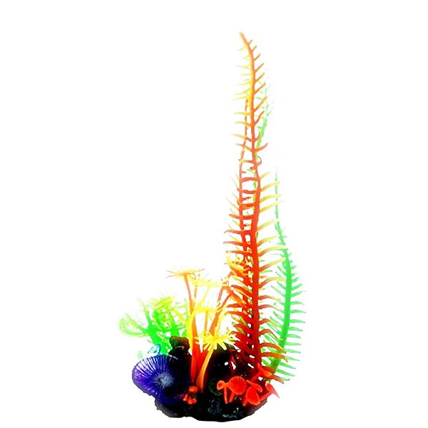 ENFEITE DE SILICONE SOMA CORAL MIX 12 (7,5 X 6 X 9 CM)