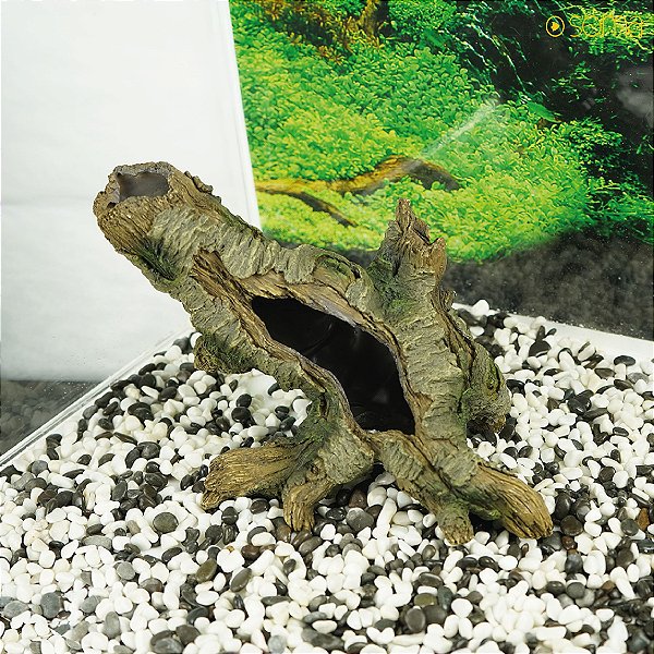 ENFEITE DE RESINA SOMA TRONCO DUO 205(22,8X18X19,4CM)