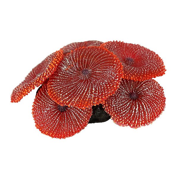 ENFEITE DE SILICONE SOMA CORAL RICORDEA VERMELHA 02