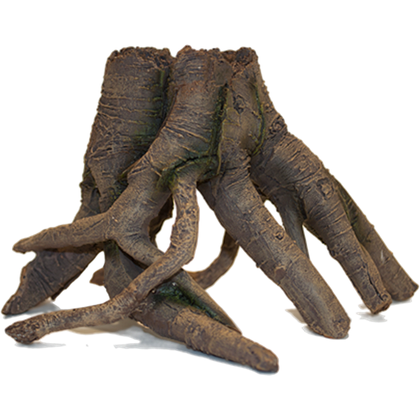 ENFEITE DE RESINA SOMA TRONCO RAIZ 08(21,5X17,3X16,5CM)