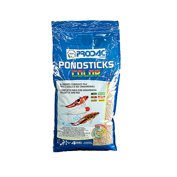 RACAO PRODAC PONDSTICKS COLOR 4KG