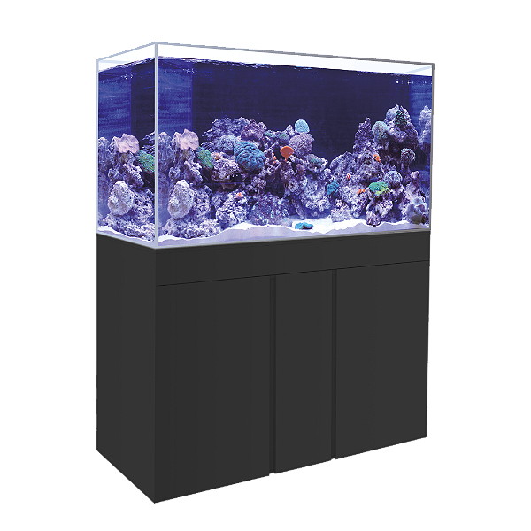 AQUARIO MARINHO BOYU COM SUMP E MOVEL HA-1200 300L PRETO 220V