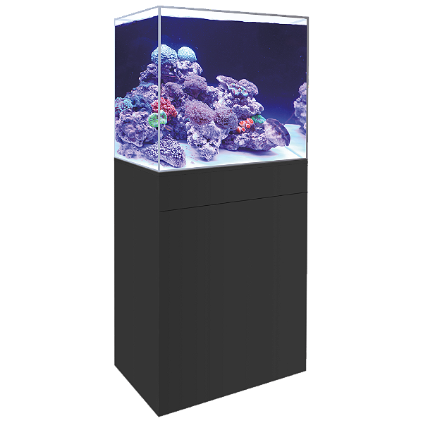 AQUARIO MARINHO BOYU COM SUMP E MOVEL HA- 600 150L PRETO 220V