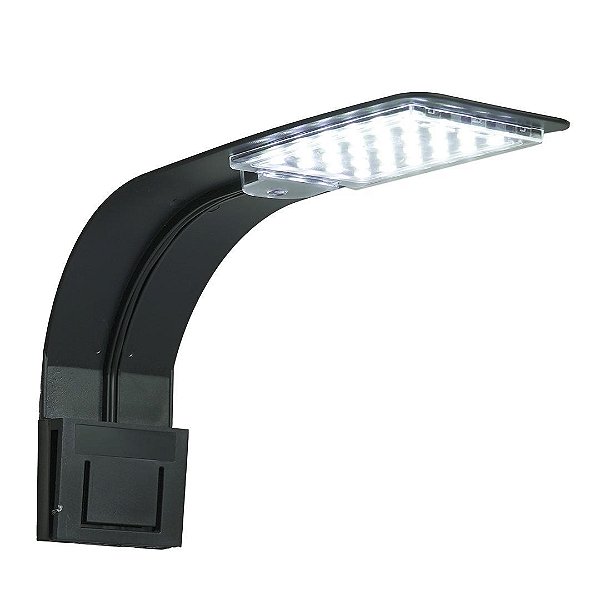 LUMINARIA LED SOMA X 5 PRETA (10W) LED BRANCO 220V