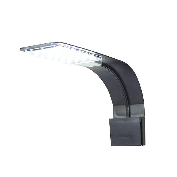 LUMINARIA LED SOMA X 5 PRETA (10W) LED BRANCO 127V