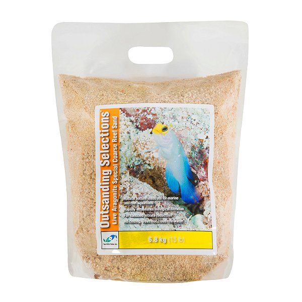 Substrato Tlf Outsanding: Live Aragonite Coarse 3mm-6.8kg