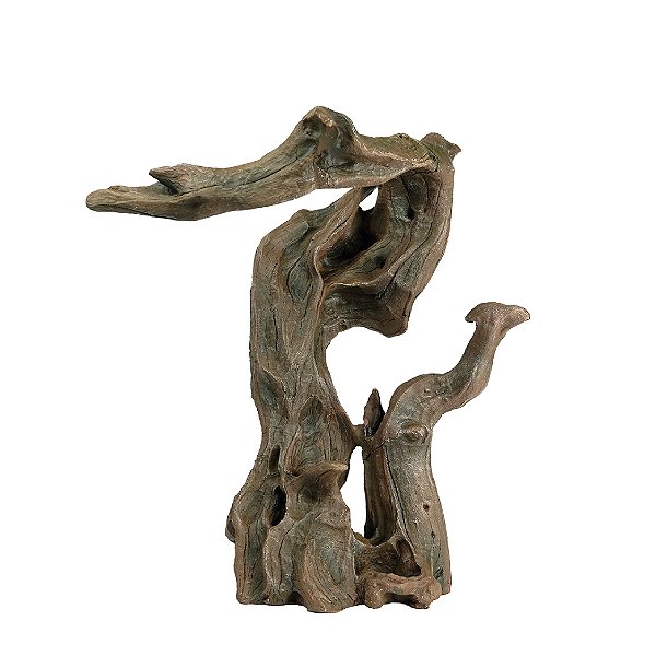 ENFEITE DE RESINA SOMA TRONCO DUO 305 (34 X 26 X 41,5 CM)