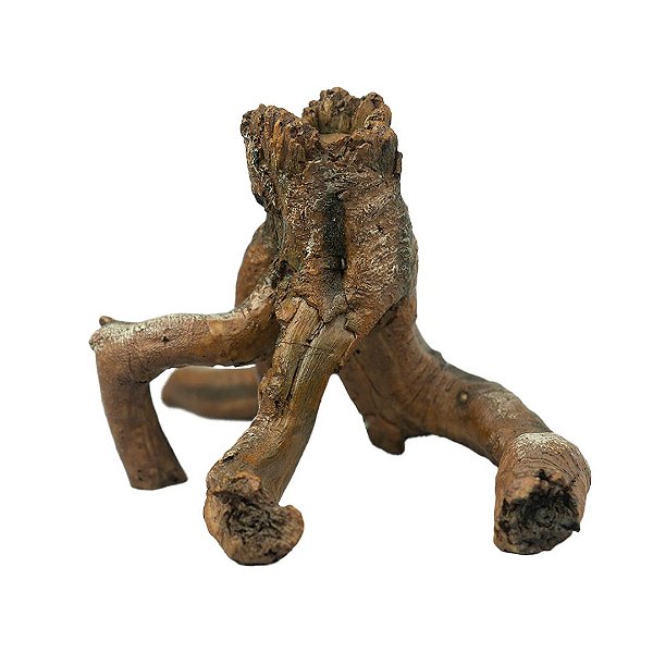 Enfeite Resina Soma Tronco Raiz 09 (21,5 X 17,3 X 16,5 Cm)
