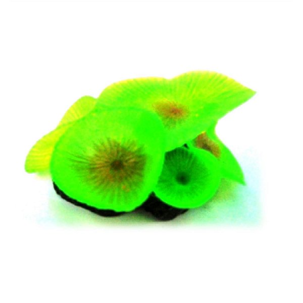 ENFEITE DE SILICONE SOMA CORAL MUSHROOM GIANT VERDE