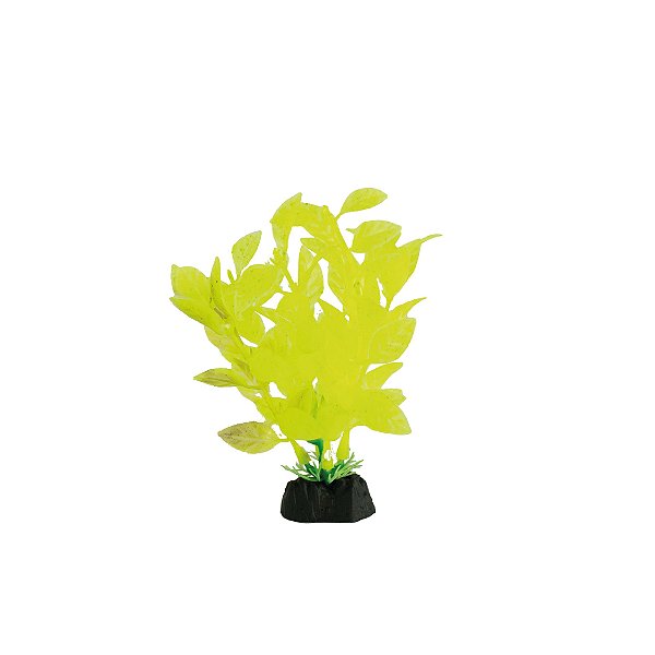 PLANTA PLASTICA SOMA ECONOMY 10CM AMARELA (MOD.875)