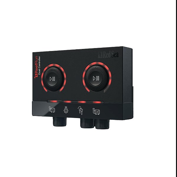 CONTROLE RED SEA REEFRUN DUAL DC P/BOMBA REEFRUN E/OU SKIMMER DC