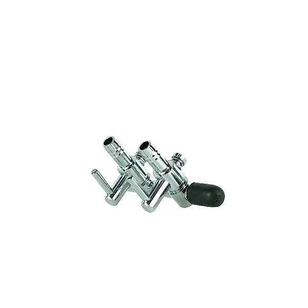 DIVISOR DE AR SOMA DE METAL COM VALVULA DVM-2 (2 SAIDAS)
