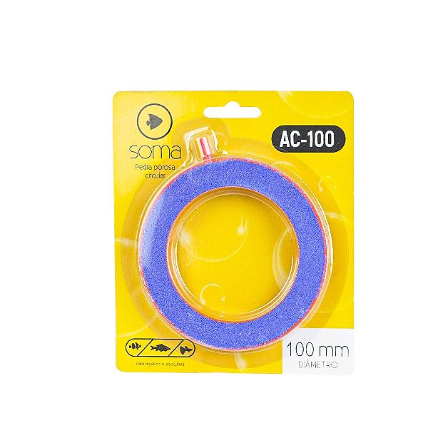 PEDRA POROSA SOMA CIRCULAR AC-100 (10CM)