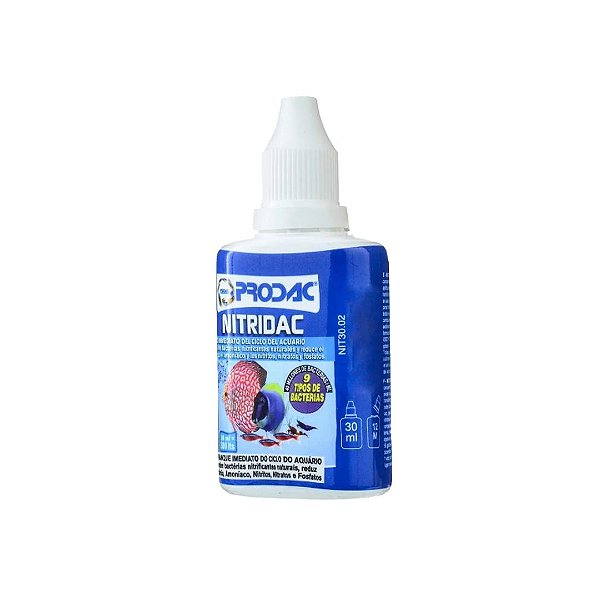 Suplemento Prodac Ativador De Biologia Nitridac 30 Ml