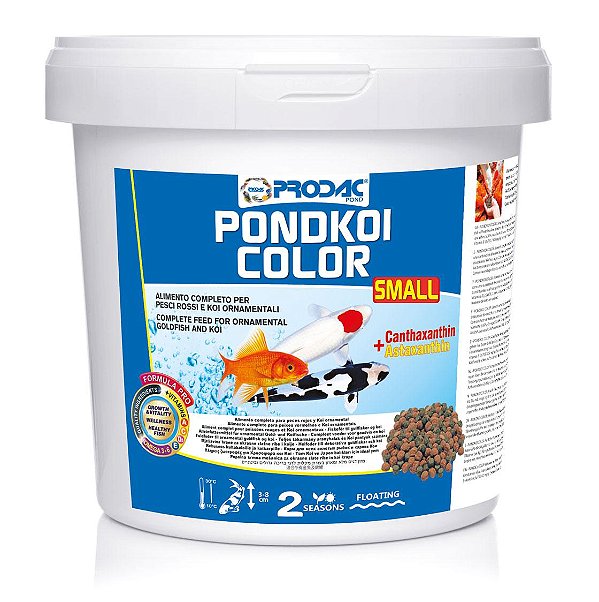 RACAO PRODAC PONDKOI COLOR GRANULES SMALL2KG