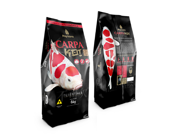 RACAO POYTARA CARPA KOI ESSENTIAL 6KG (SACO)