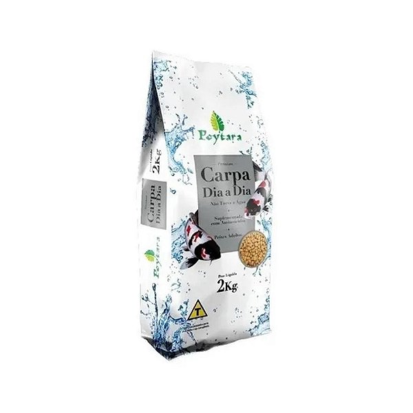 RACAO POYTARA CARPA DIA-A-DIA 2KG (BAG)