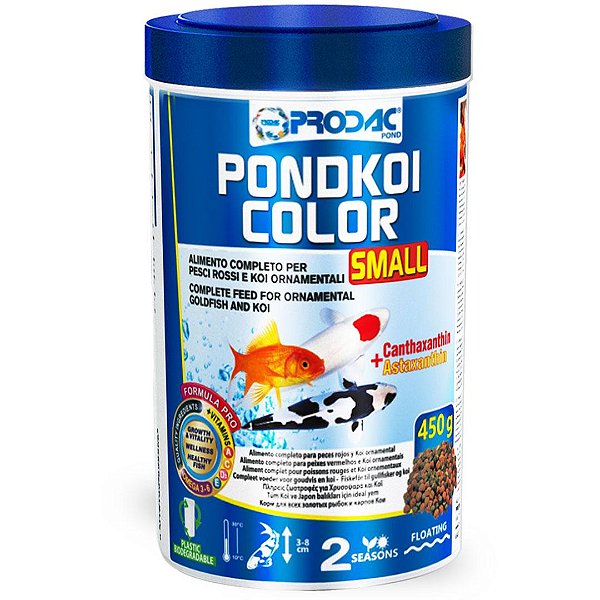 RACAO PRODAC PONDKOI COLOR GRANULES SMALL 450G