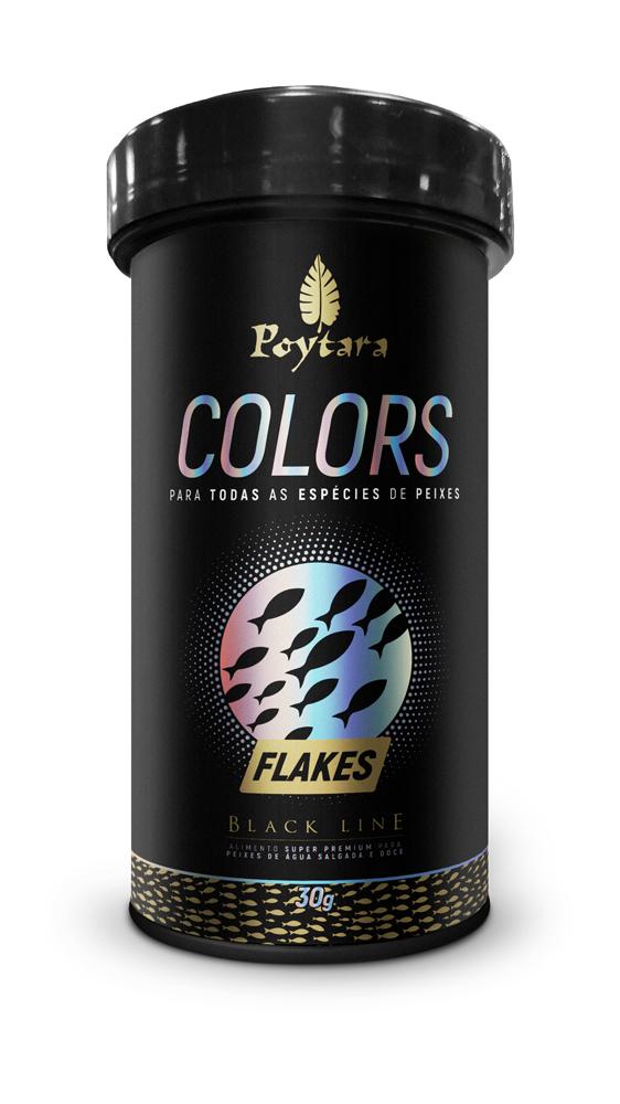 RACAO POYTARABLACK LINE COLORS FLAKES 30G