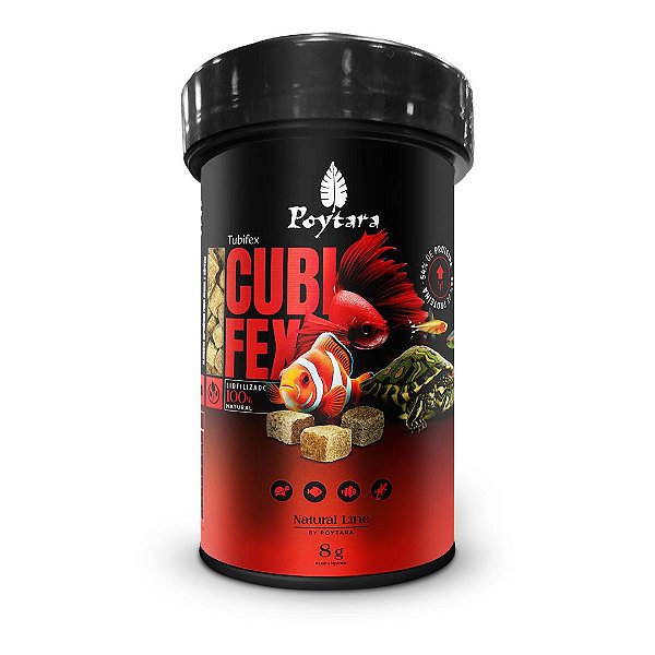 RACAO POYTARA NATURAL LINE TUBIFEX8G