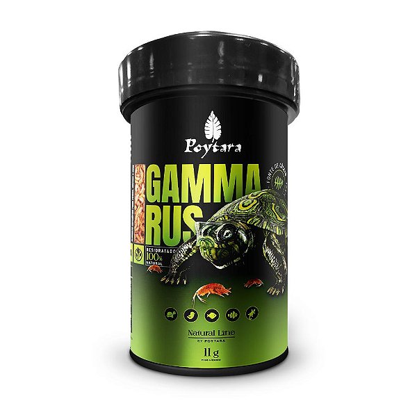 RACAO POYTARA NATURAL LINE GAMMARUS 11G