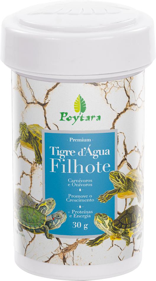 RACAO POYTARATIGRE D'AGUA FILHOTE (CATULI) 30G