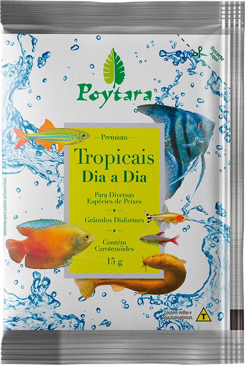 RACAO POYTARA TROPICAIS DIA A DIA15G-SACHE