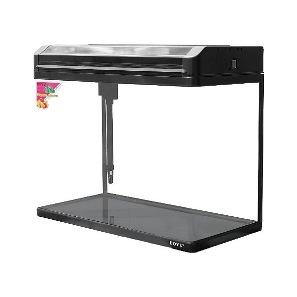 AQUARIO CURVO BOYU EA-60E LED 68L PRETO 220V