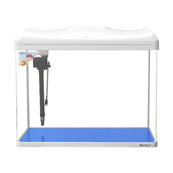 AQUARIO CURVO BOYU EC-400 33L BRANCO 127V