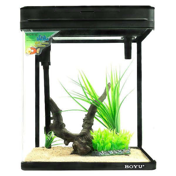 AQUARIO CURVO BOYU MS-320 20L PRETO 127V