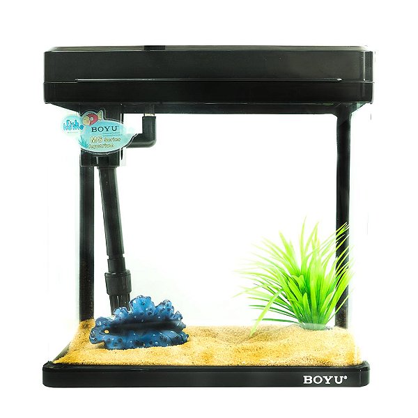 Aquario Curvo Boyu Ms-220 7,5l Preto 127v