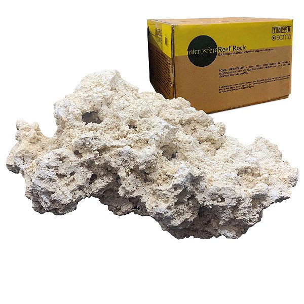 ROCHA MARINHA SOMA MICROSFERA REEF ROCK SORTIDO 18-30CM (CX)