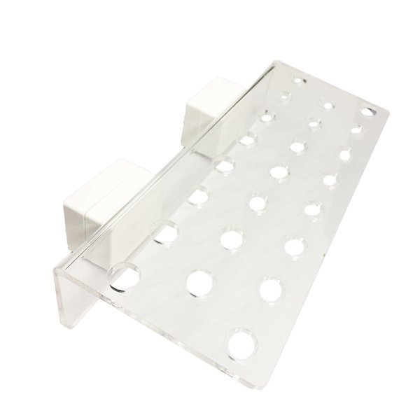 SUPORTE DE ACRILICO SOMA MAGNETICO (24X12X6CM) 23 FUROS