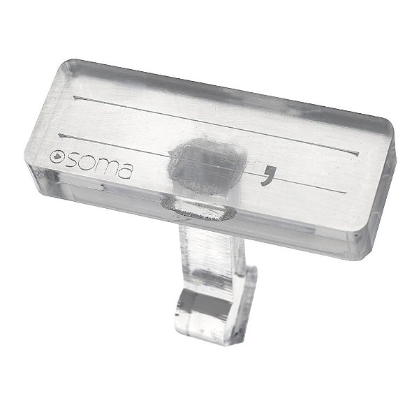 PINO DE IDENTIFICACAO EM ACRILICO SOMA 6X2 CM (5UN)