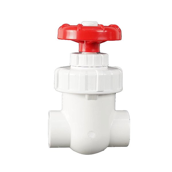 SANKING REGISTRO DE GAVETA SOLDAVEL 1-1/2" UPVC BRANCO 50MM